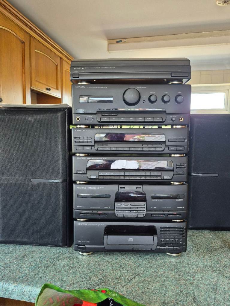 Vintage Kenwood midi compact audio system 