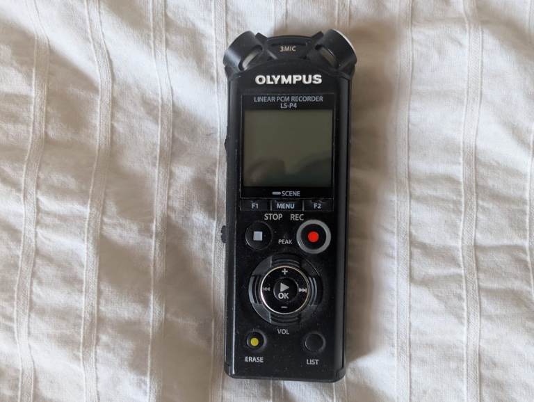 Olympus LS-PS Compact Audio Recorder. 