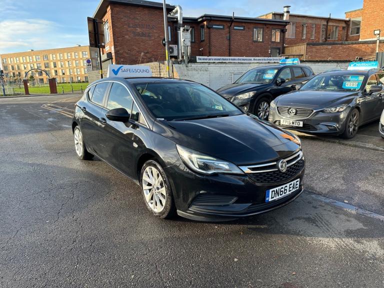 2016 Vauxhall Astra 1.4i 16V Design 5dr HATCHBACK Petrol Manual