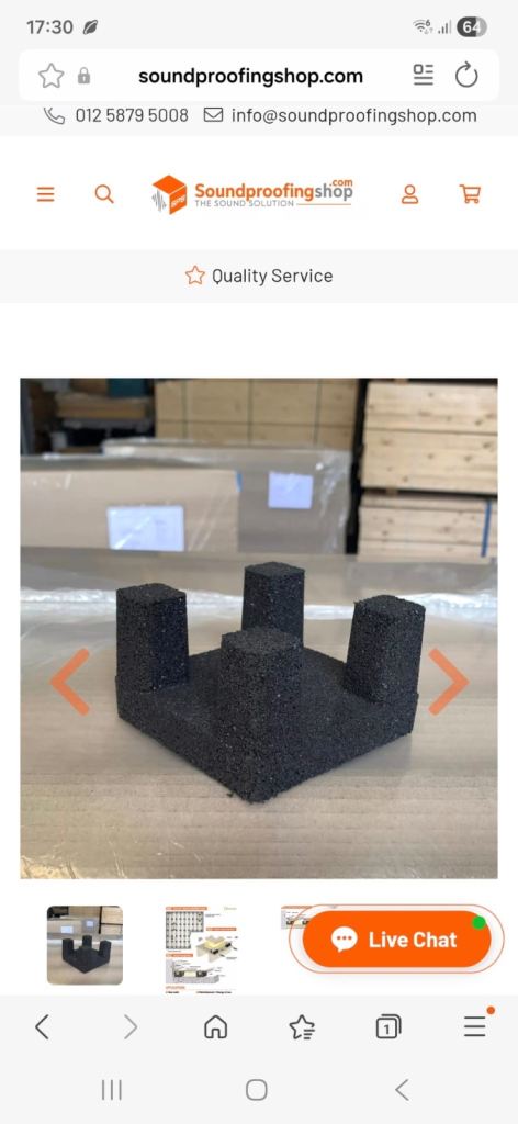 200 Rynodeck 20mm fixed height Decking Cradle 