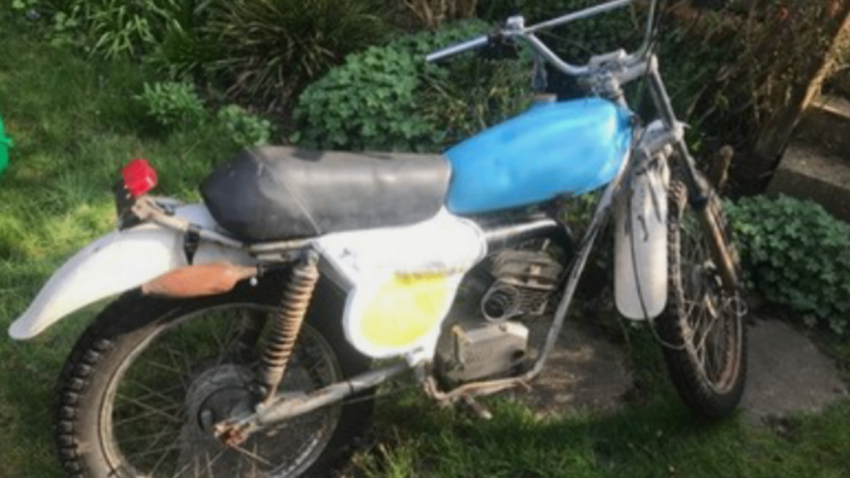 Malaguti Cavalcone sports moped project from 70’s 
