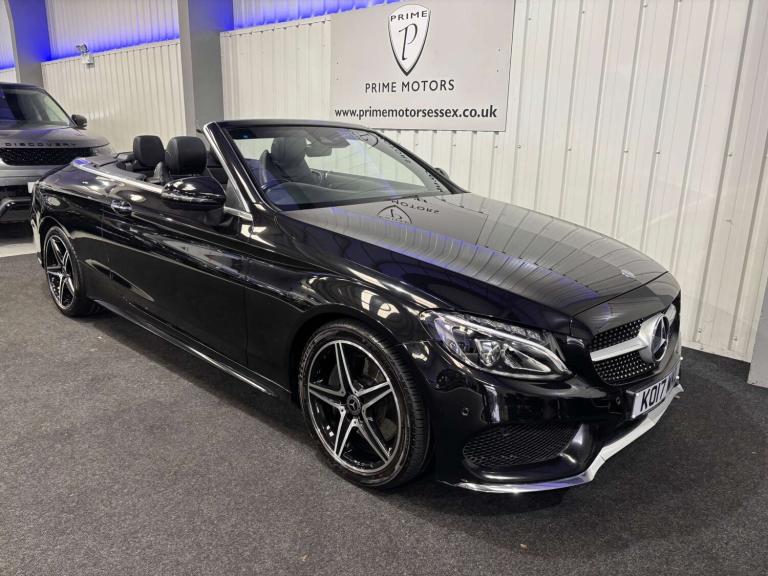 2017 Mercedes-Benz C Class 2.1 C 250 AMG Line D Auto 2dr Convertible Diesel Automatic