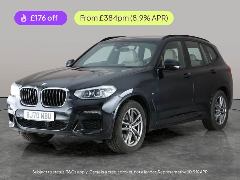 2020 BMW X3 2.0 20d MHT M Sport SUV 5dr Diesel Hybrid Auto xDrive Euro 6 (s/s) (190 ps) Suv Hybri...