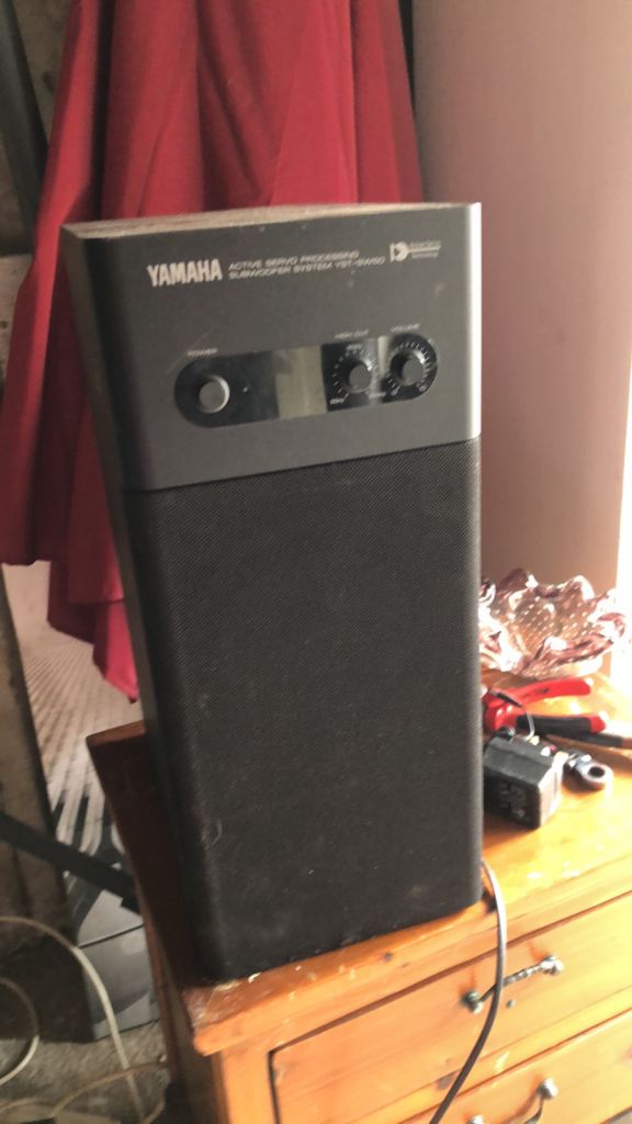 Yamaha YST-SW50 Subwoofer active servo processing 