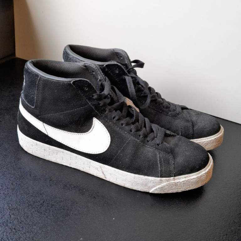 Black Suede Nike Blazers