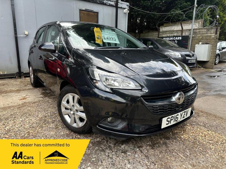 2016 Vauxhall Corsa 1.4 [75] ecoFLEX Design 5dr HATCHBACK Petrol Manual