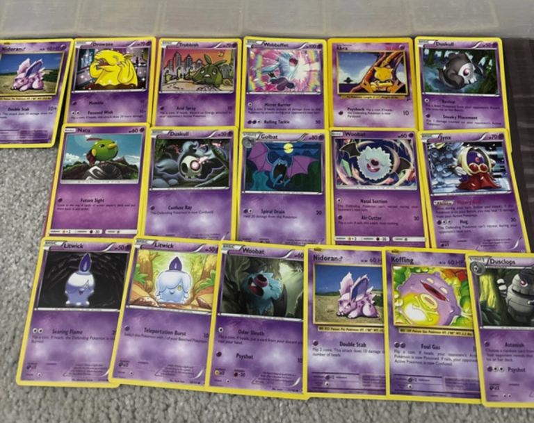 Pokemon card bundle includes 17 