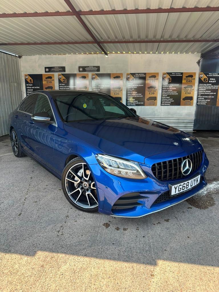 2018 Mercedes-Benz C Class C220d AMG Line 4dr 9G-Tronic SALOON Diesel Automatic