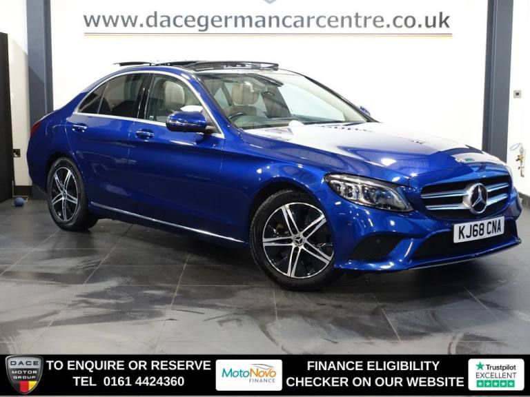 2018 Mercedes-Benz C Class 1.5 C200 MHEV EQ Boost Sport (Premium Plus) Saloon 4dr Petrol G-Tronic...