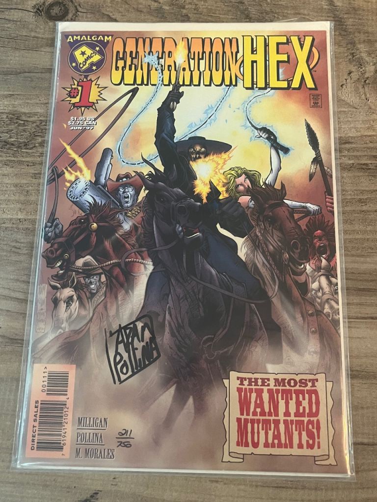 Generation Hex #1 Amalgam Signed by Adam Pollina with COA, Comics Book UK