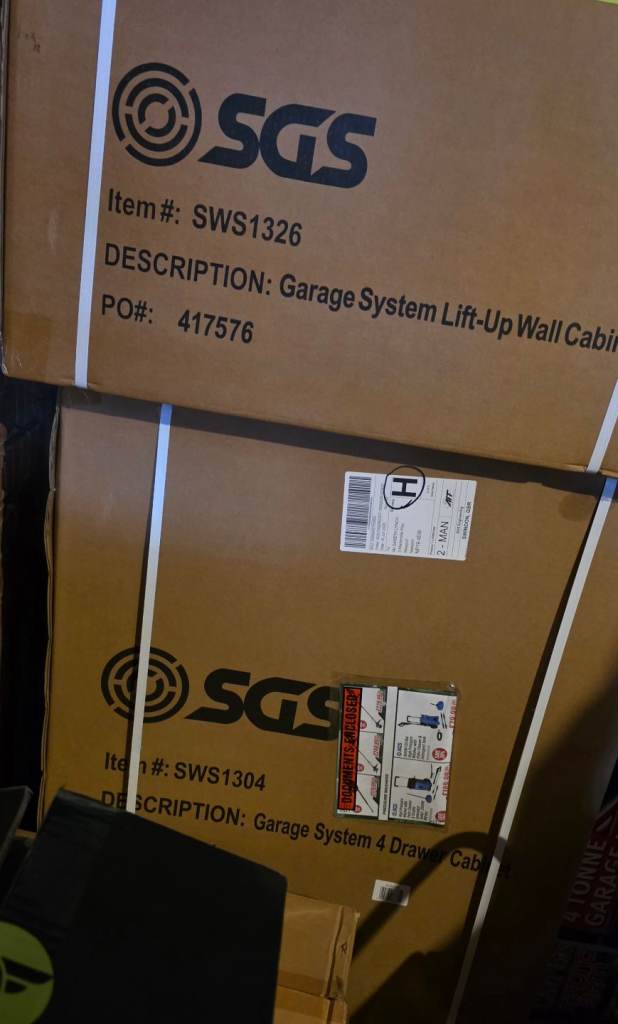 SGS Engineering Garage Storage System As New
