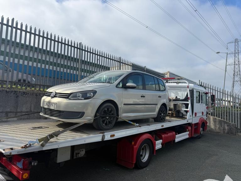 2012 Volkswagen Touran S TDI DSG Auto MPV Silver Diesel