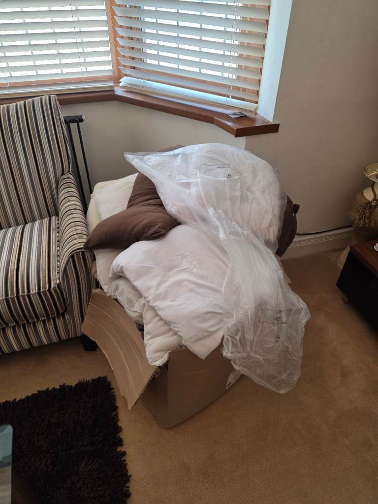 FREE Duvets and Pillows – Good Condition