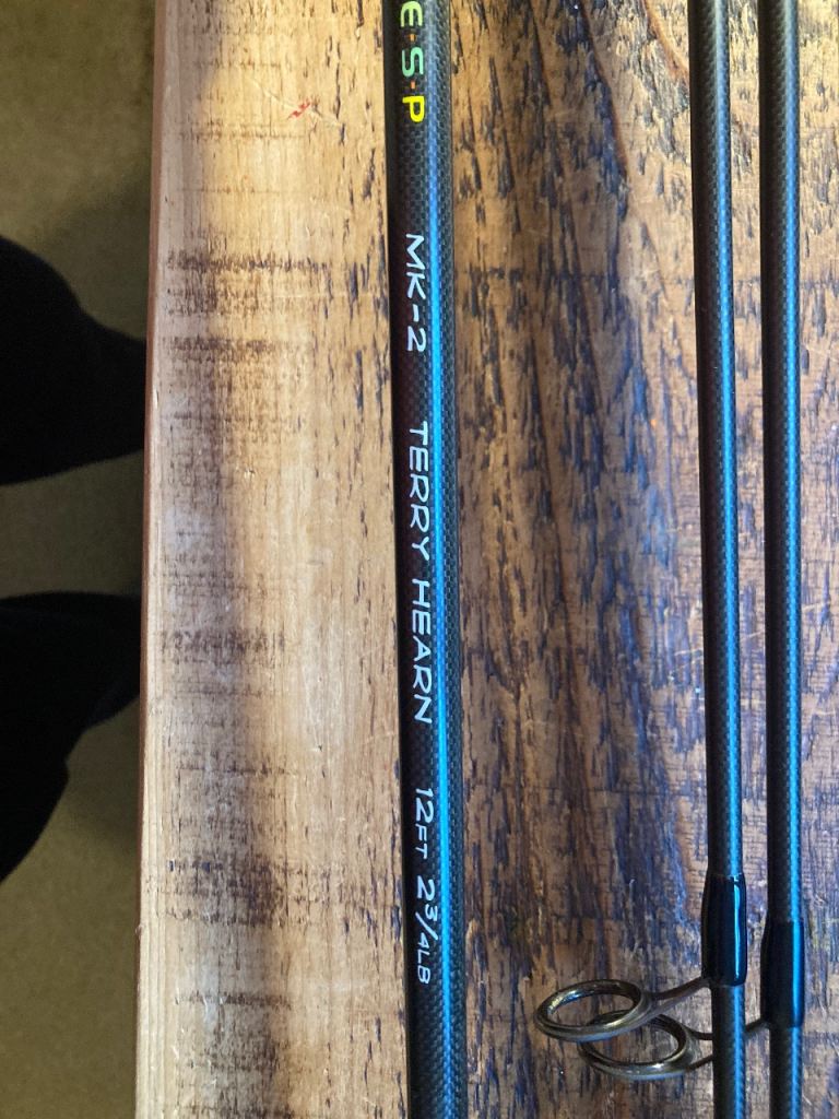 Fishing carp rods and bag 