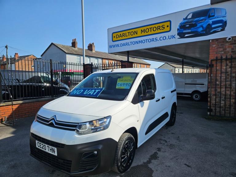 2020 Citroen Berlingo 650 ENTERPRISE M BLUEHDI (No vat) Panel Van Diesel Manual