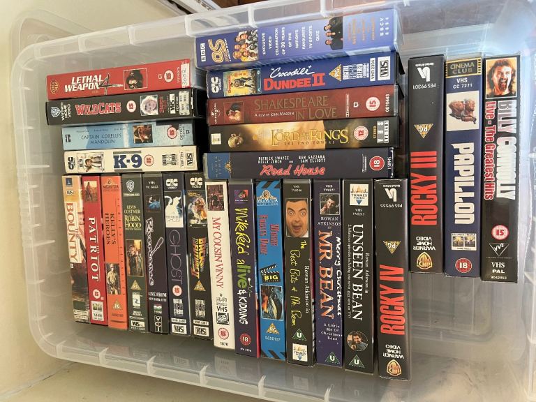 VHS Movies - Action, Comedy, Drama