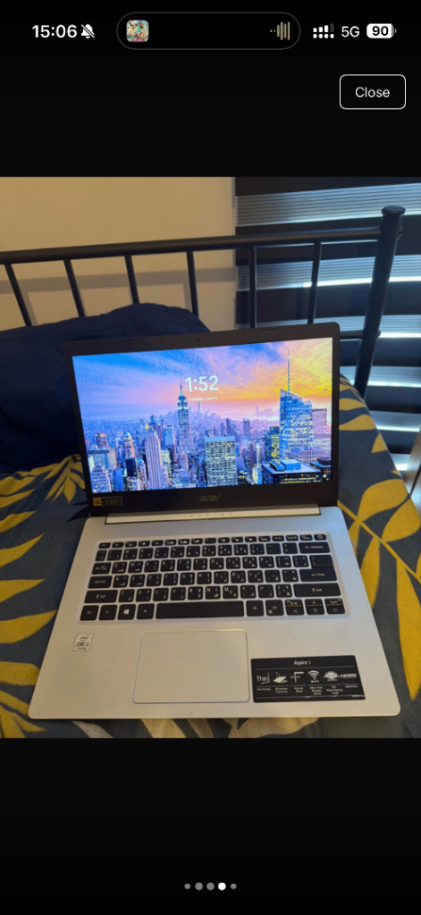 Acer aspire 5 lap