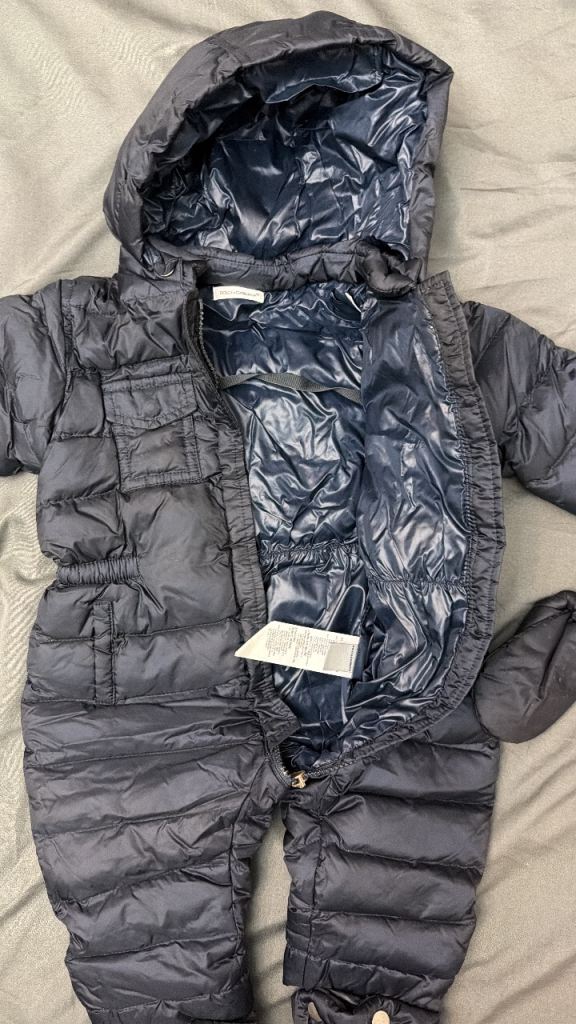 Dolce & Gabbana baby snowsuits all in one coat 