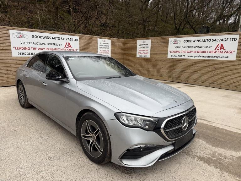 2024 MERCEDES E-CLASS E 200 AMG LINE 2.0T HYBRID DAMAGED REPAIRABLE SALVAGE