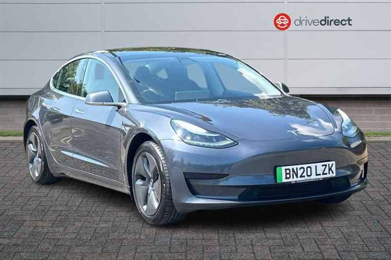 2020 Tesla Model 3 Standard Range Plus Saloon 4dr Electric Auto RWD (241 bhp) Saloon Electric Aut...