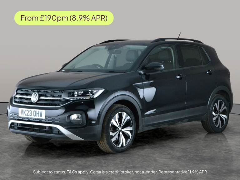 2023 Volkswagen T-Cross 1.0 TSI 110 Black Edition 5dr HATCHBACK PETROL Manual