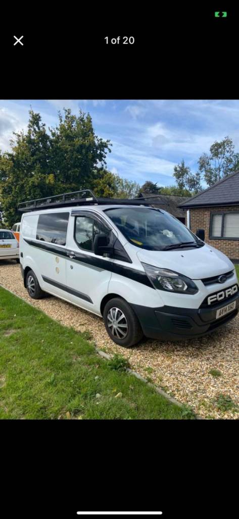 2014 ford transit custom camper. Low Mileage, off grid