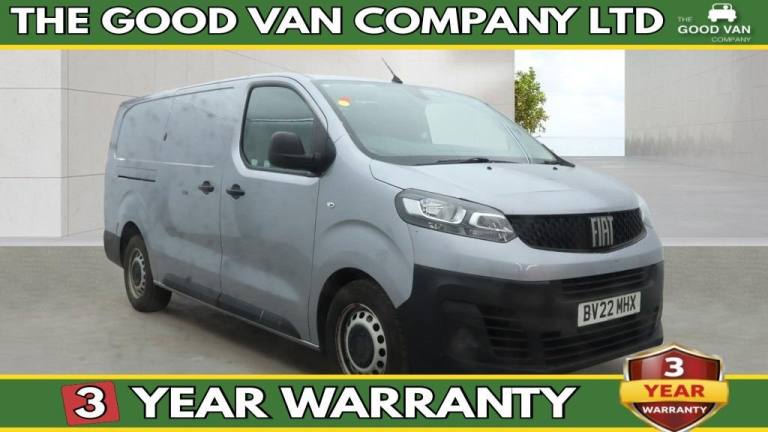 2022 Fiat Scudo L2 H1 Tecnico M/Jet 2.0 Ltr 145 PS LWB with Air Conditioning, Electric Pack Panel...