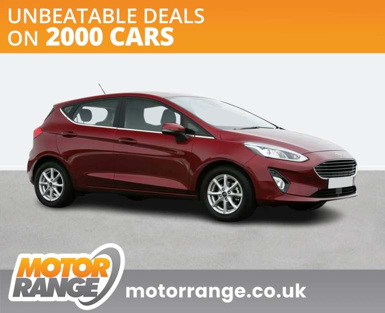 2019 Ford Fiesta 1.0 EcoBoost Zetec 5dr HATCHBACK PETROL Manual