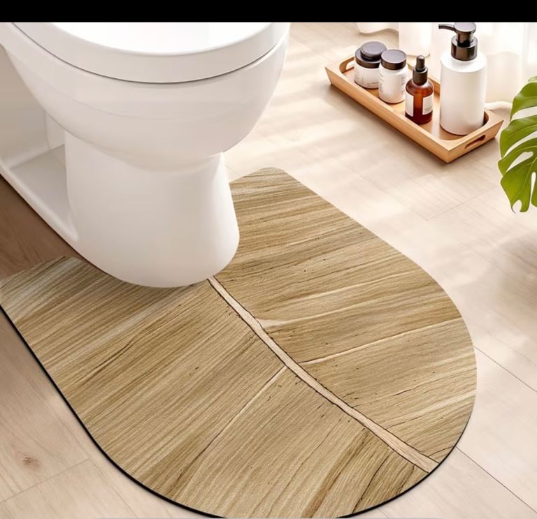 Brand new in bag toilet mat 