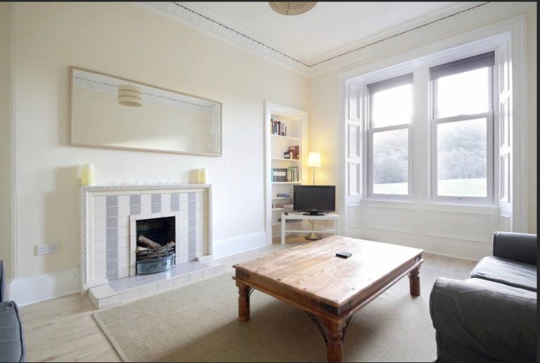 Sunny Royal park terrace flat £1400 pcm