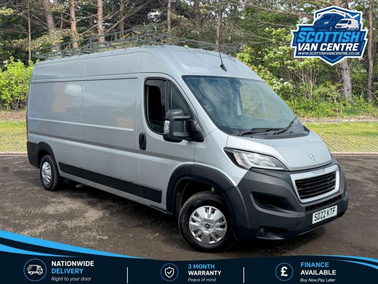 2022 Peugeot Boxer 2.2 BlueHDi H2 Professional Van 140ps PANEL VAN DIESEL Manual