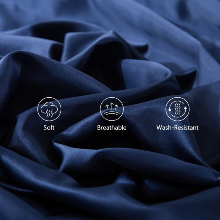 Luxury Satin Bedding Set – Silky Smooth 2/3-Piece Set, Soft & Breathable