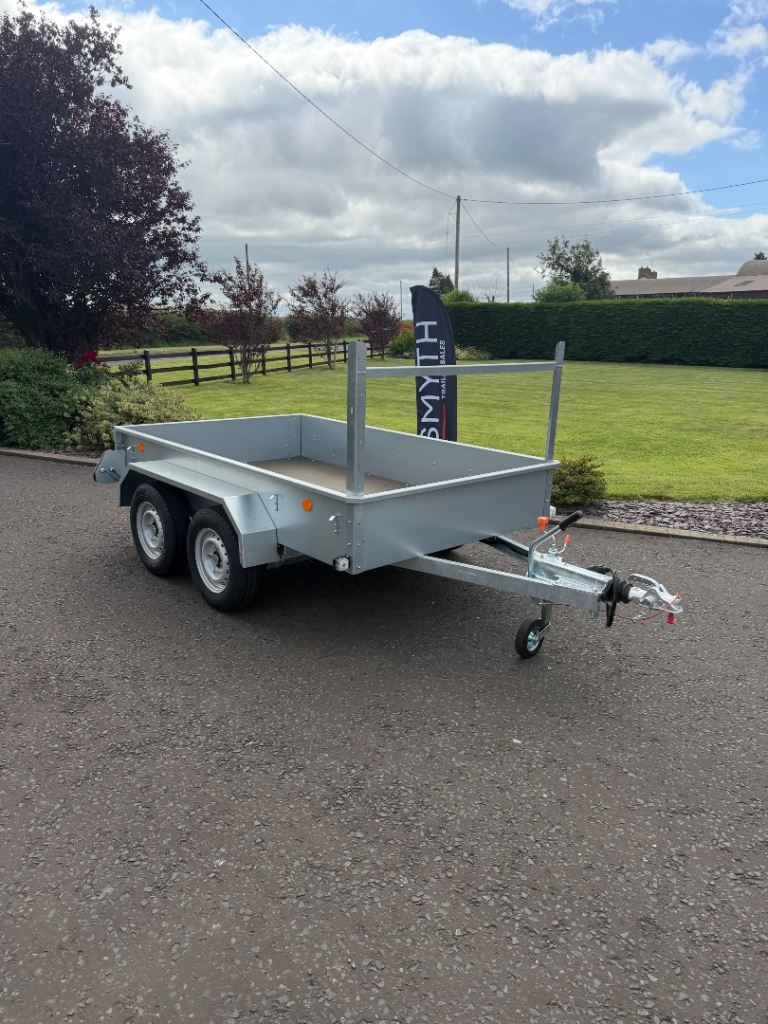 Builders Trailer (Broniss) - 8FT x 5FT - Galvanised - 1 Years Warranty