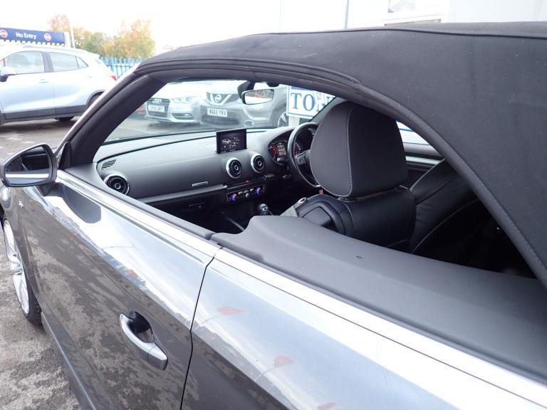 2016 Audi A3 Cabriolet 1.4 TFSI CoD S line Convertible 2dr Petrol S Tronic Euro