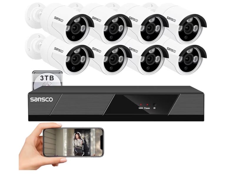 SANSCO Camera System Outdoor 