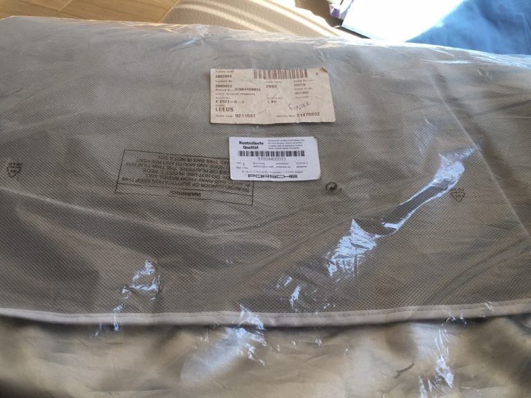 Genuine Porsche panamera cover 