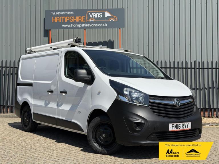 2016 Vauxhall Vivaro 1.6 CDTi 2900 ecoFLEX Panel Van 5dr Diesel Manual L1 H1 Euro 5 (s/s) (90 ps ...