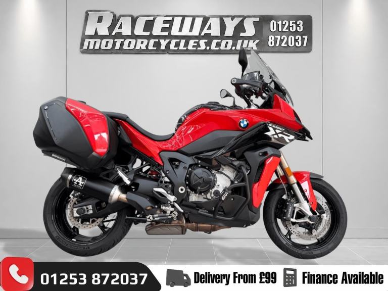 BMW S 1000 XR TE 2022 22 REG 9,741 MILES RED USED MOTORCYCLE 999CC