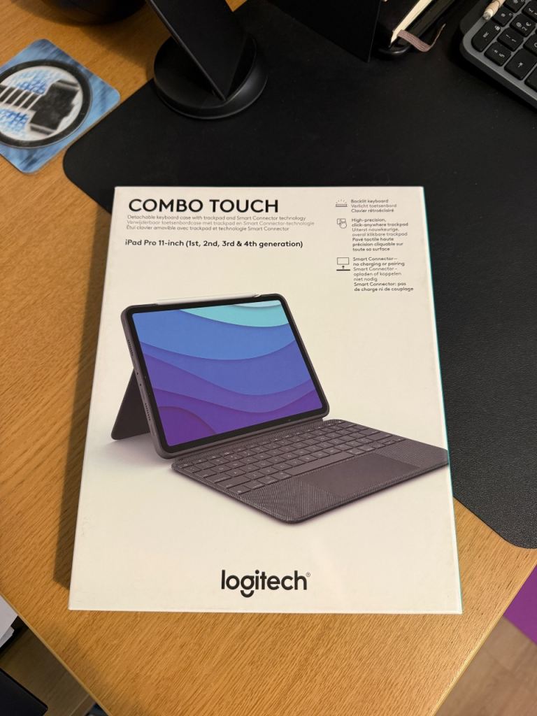 Logitech Combo Touch Detachable Keyboard & Case for iPad Pro 1st to 4th Gen