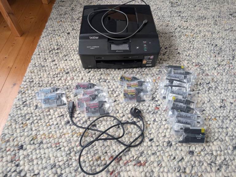 Partially faulty Brother printer / Scanner