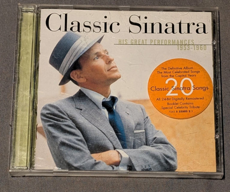 Classic Sinatra His Great Performances 1953-1960 CD Album Capitol Records Remaster