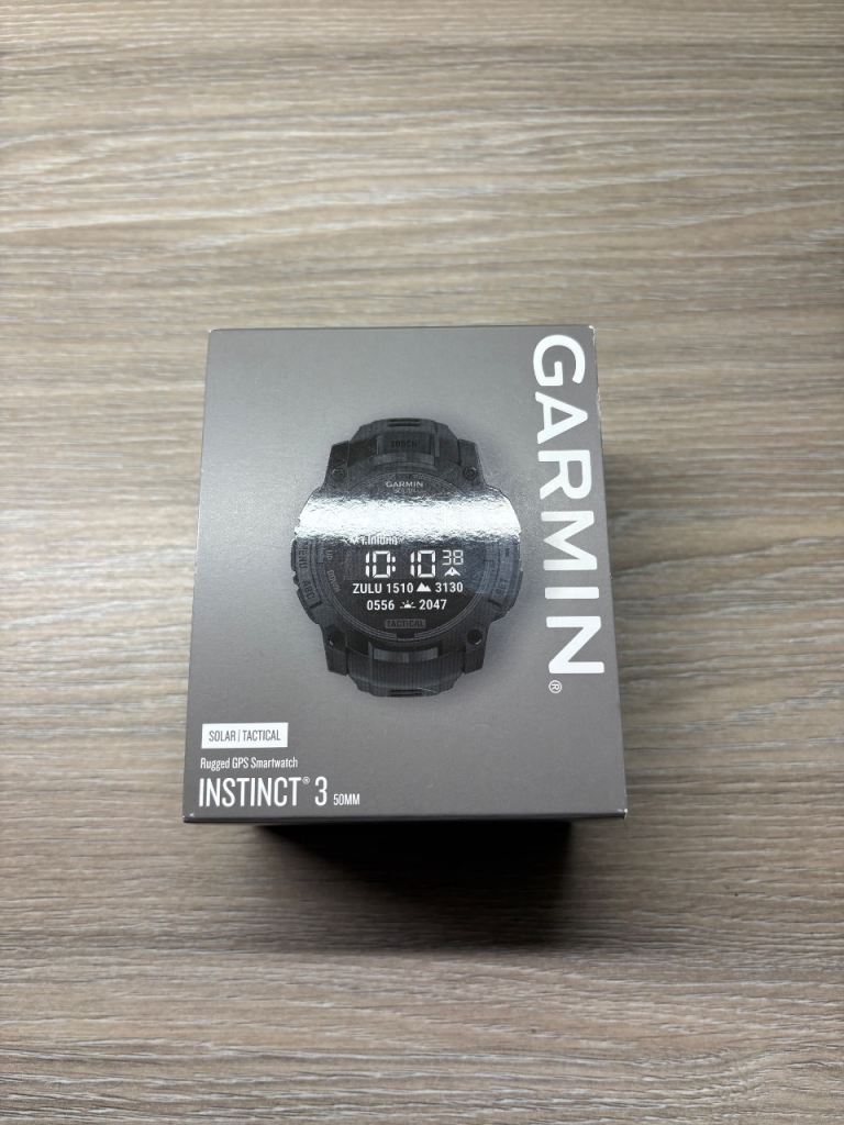 Garmin Instinct 3 - 50mm Solar Tactical Black
