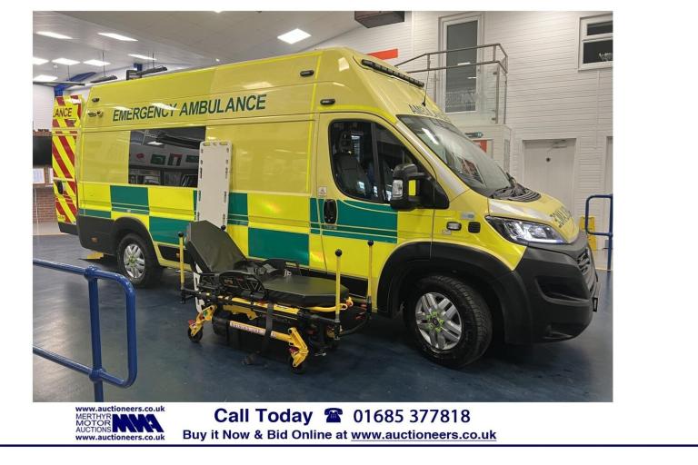 2020 Fiat Ducato 42 MAXI 2.3 MULTIJET 180PS AMBULANCE C/W STRYKER STRETCHER ---------------- PANE...