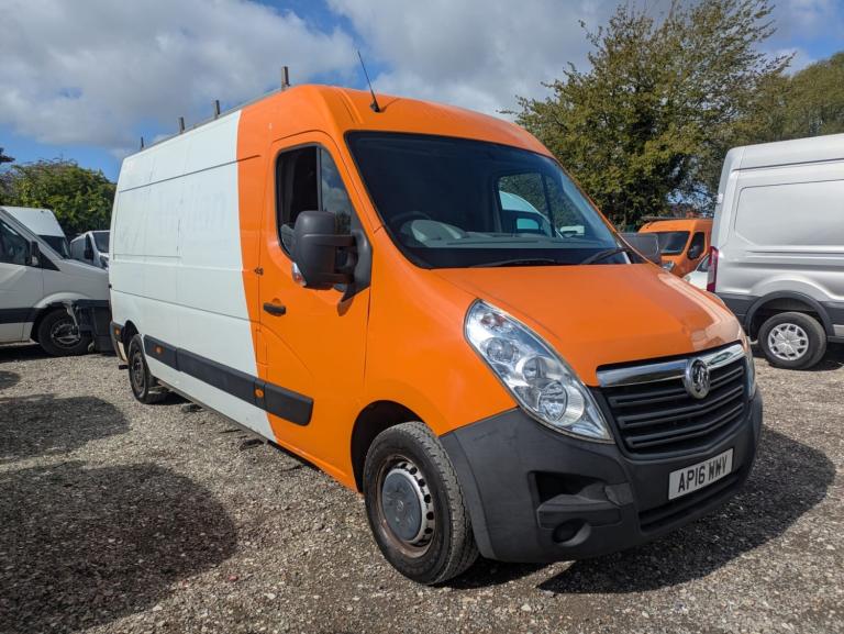 2016 Vauxhall Movano 2.3 CDTI H2 Van 125ps PANEL VAN Diesel Manual