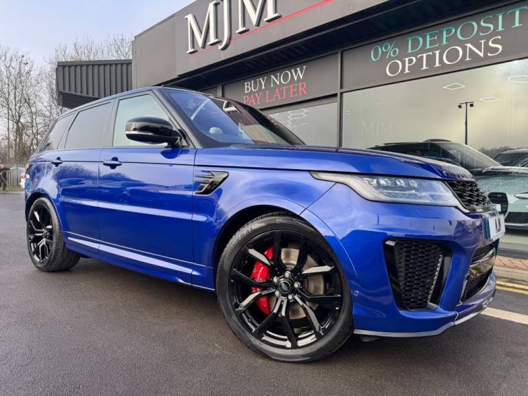 2022 Land Rover Range Rover Sport 5.0 P575 V8 GPF SVR SUV 5dr Petrol Auto 4WD Euro 6 (s/s) (575 p...