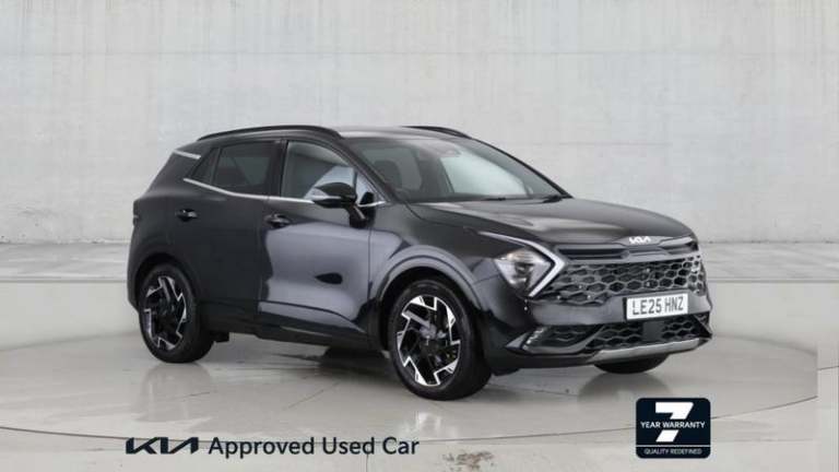 2025 Kia Sportage 1.6T GDi 157 48V ISG GT-Line 5dr ESTATE PETROL Manual