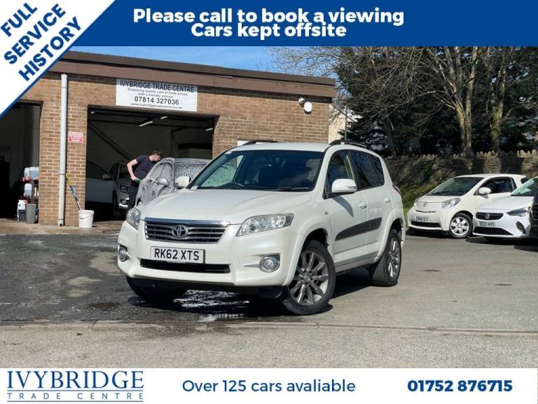2012 62 TOYOTA RAV4 2.2 D-CAT SR SUV 5DR DIESEL AUTO 4WD EURO 5 (150 PS) DIESEL