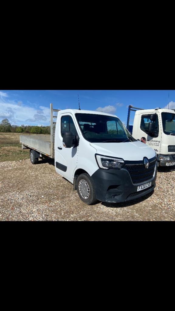 2020 Renault Master LL35dci 135 Business Chassis Cab Dropside Body 