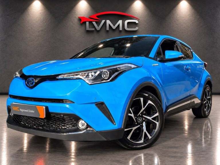 2018 Toyota C-HR 1.8 VVT-h Design SUV 5dr Petrol Hybrid CVT Euro 6 (s/s) (122 ps) HATCHBACK PETRO...