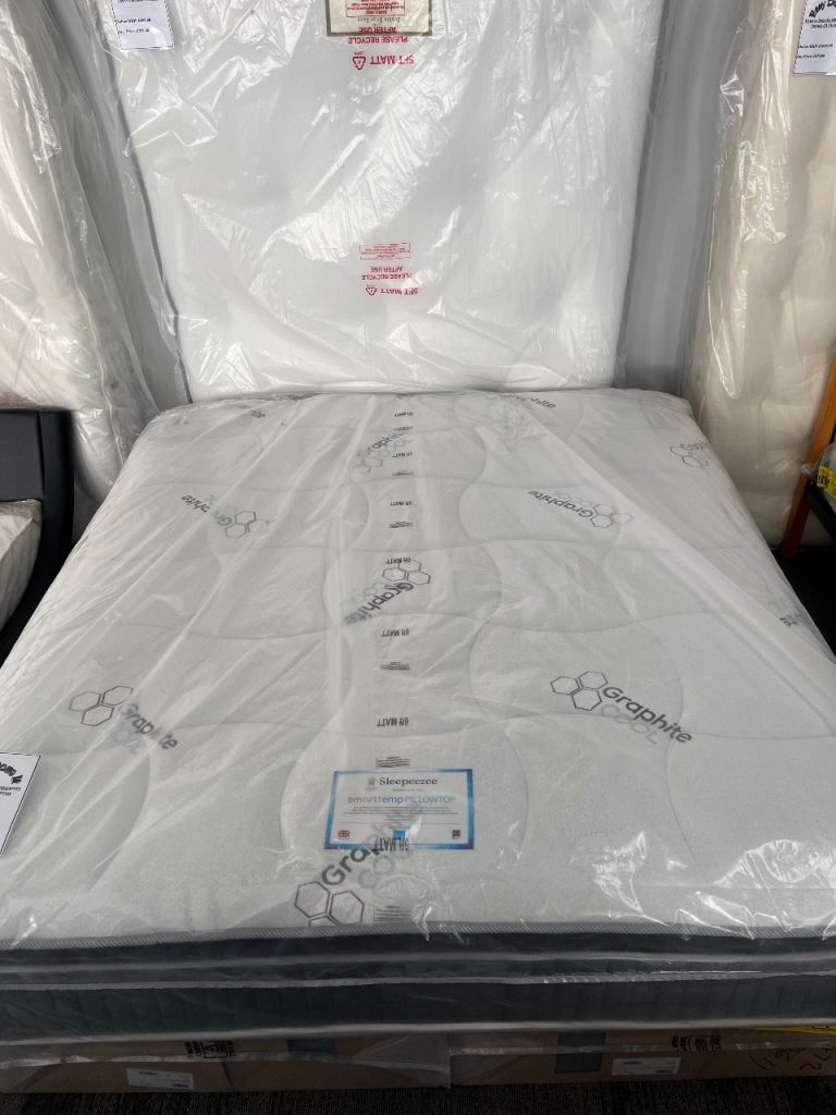 Sleepeezee SmartTemp Pillowtop 6ft Super Kingsize Mattress Brand New